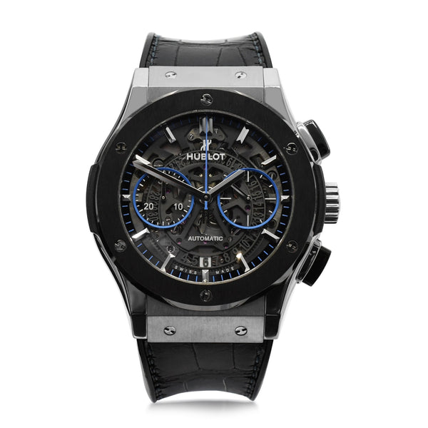 Fusion Aerofusion Chronograph Hublot Classic Fusion All Black Blue
