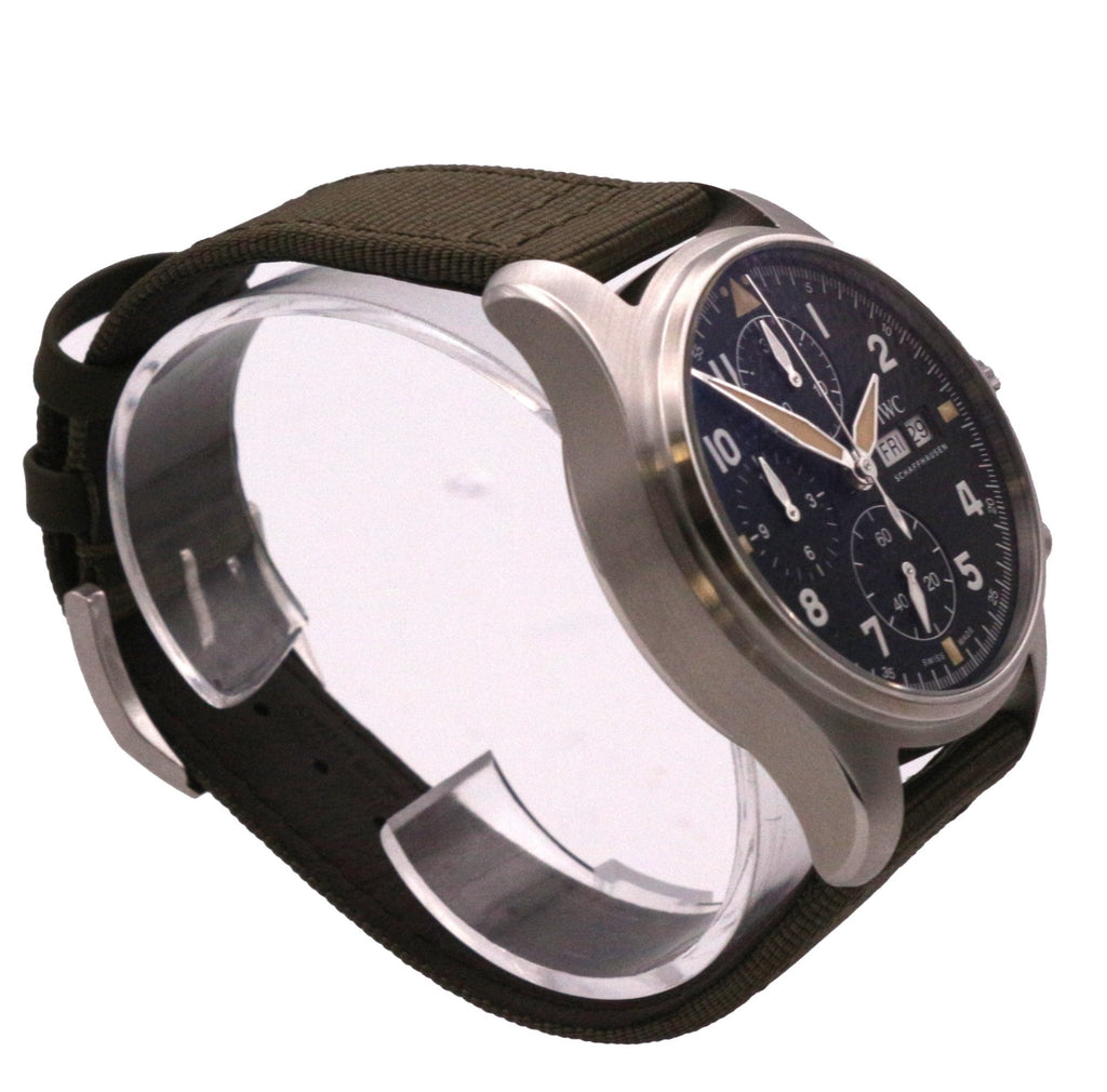 used IWC Pilot Spitfire Chonograph 41mm Watch - Ref: IW387901