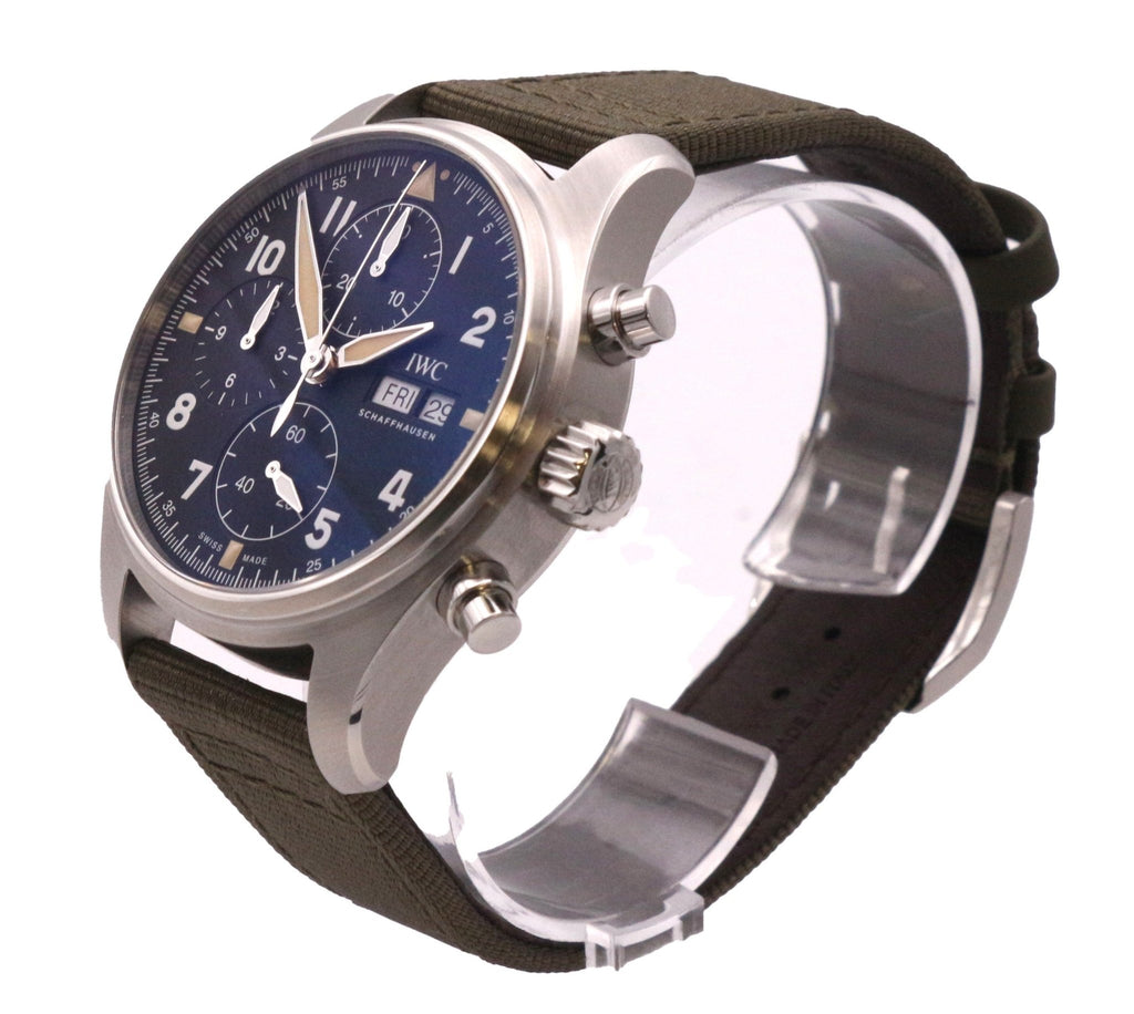 used IWC Pilot Spitfire Chonograph 41mm Watch - Ref: IW387901