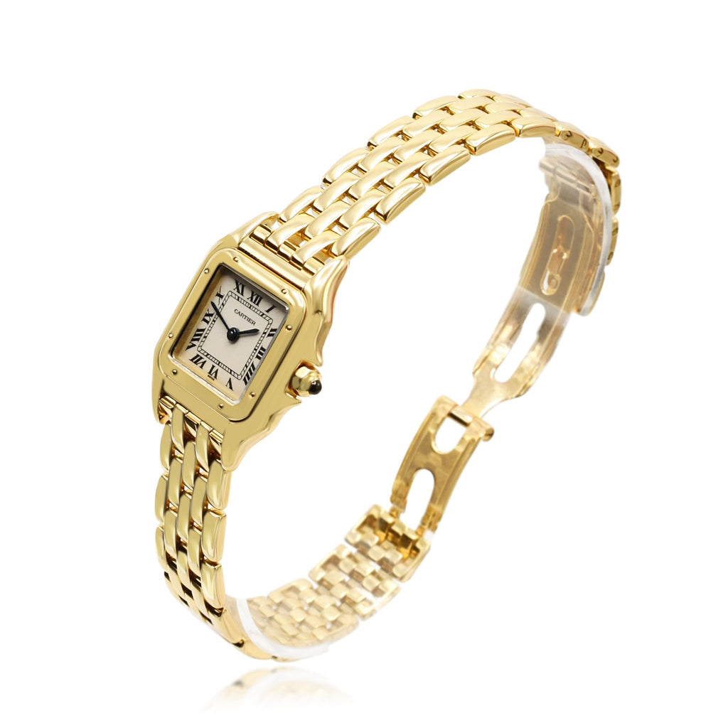 used Ladies Cartier Panthere Watch Ref 1070 - 18ct Yellow Gold