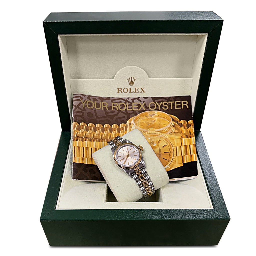 used Ladies Rolex Oyster Perpetual 26mm Watch Ref 67193