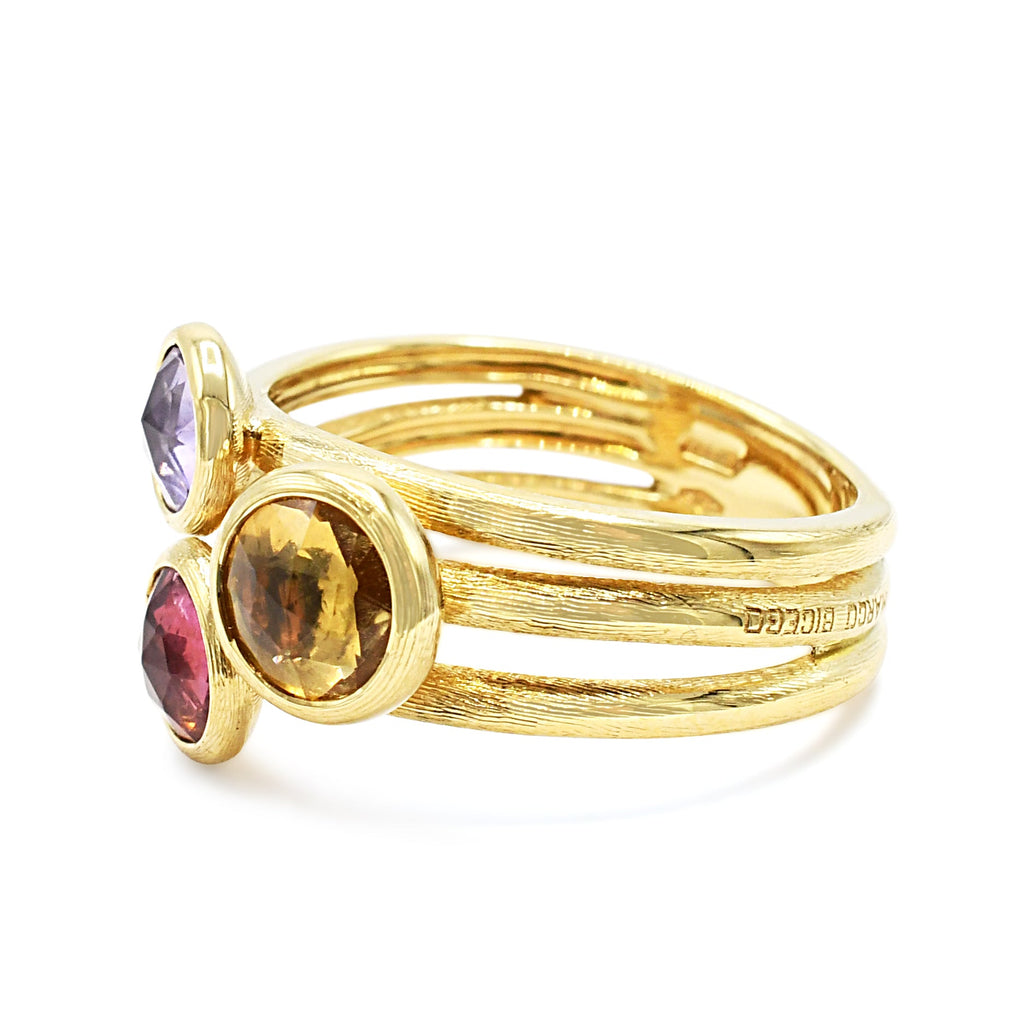 used Marco Bicego 'Jaipur' Three Stone Band Ring