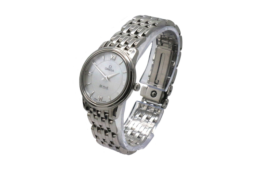 used Omega 27.4mm De Ville Prestige Steel Quartz Watch