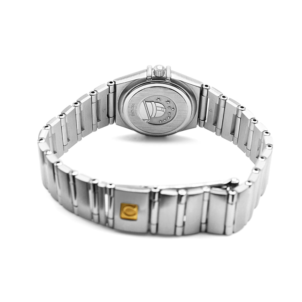 used Omega Constellation 22.5mm Quartz Diamond Watch, Mini Ref 14607500