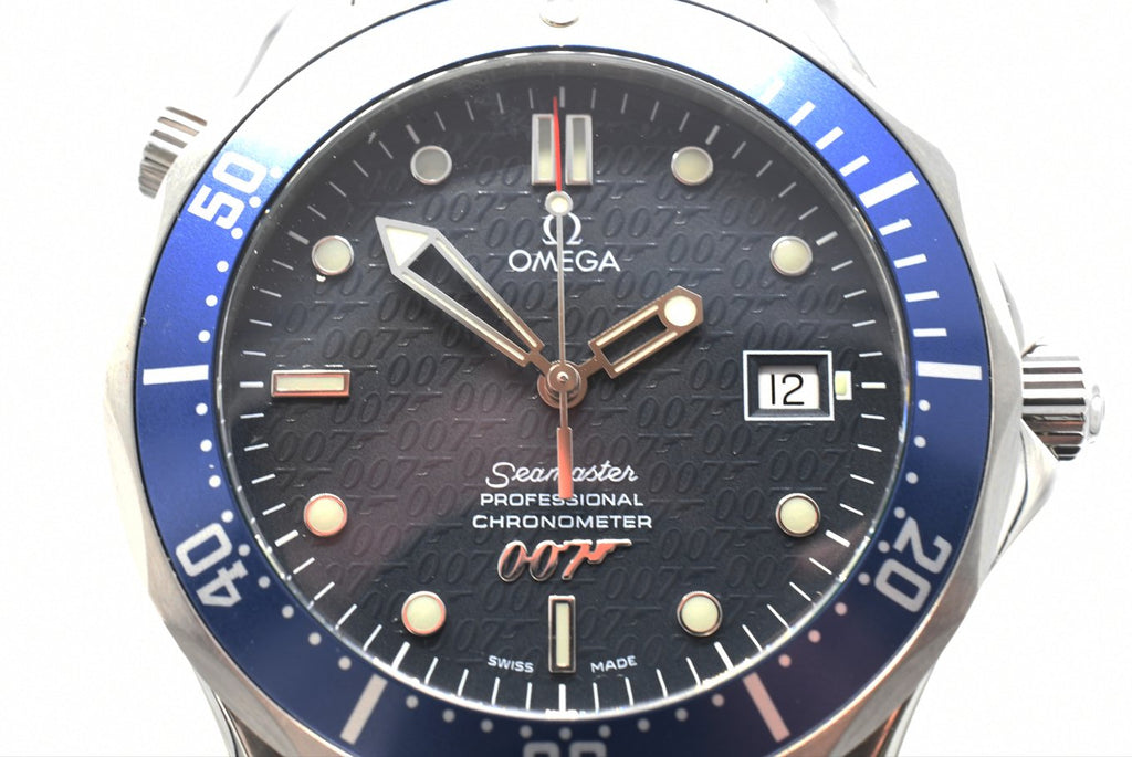 used Omega Seamaster 007 Diver 300M 41mm Steel Watch