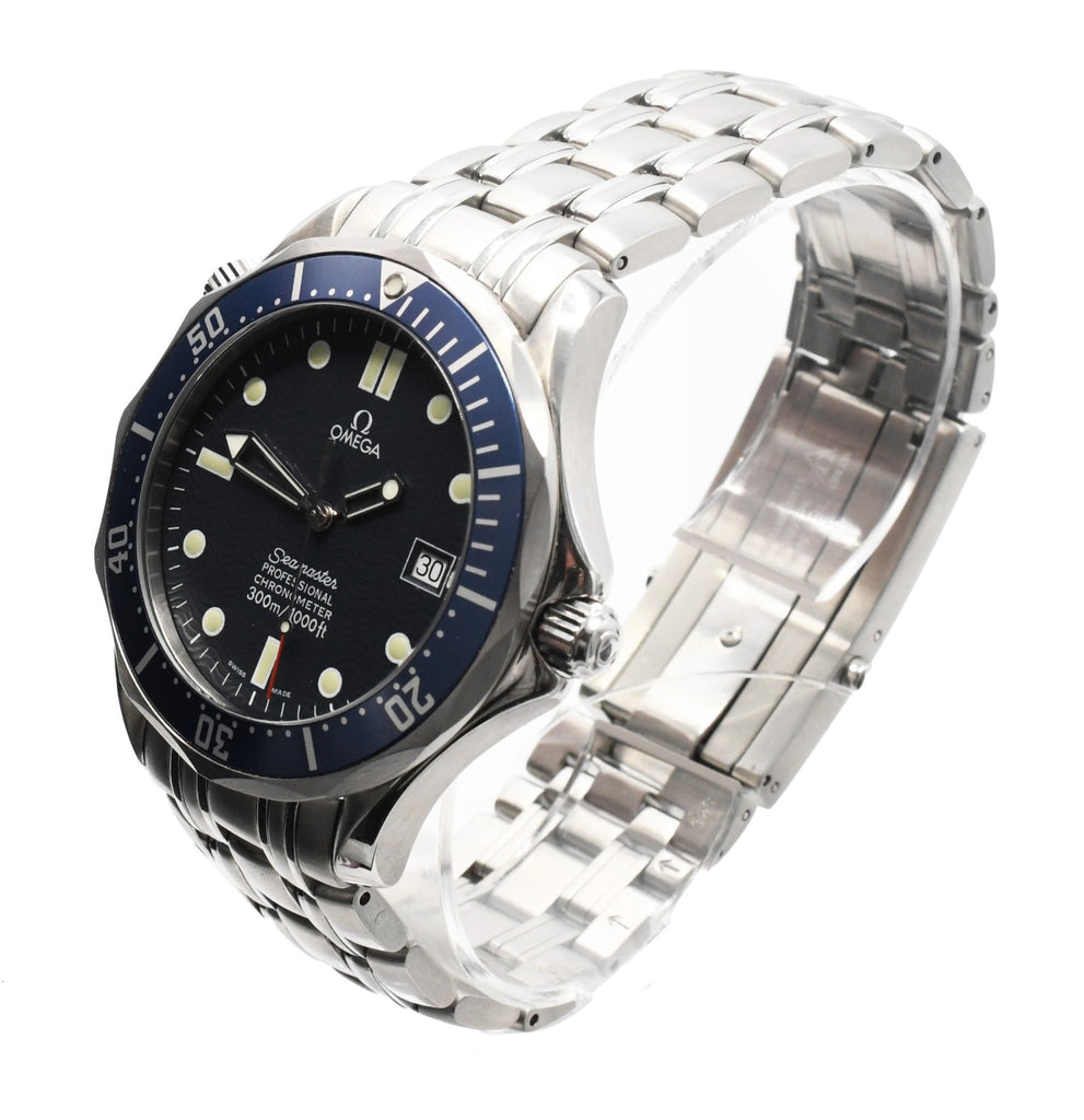 used Omega Seamaster 41mm Diver 300m Steel Watch