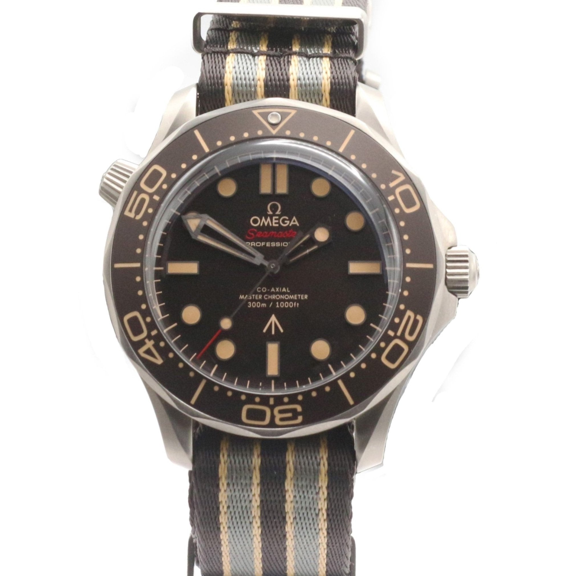 007 Sea Pre-Owned Omega Seamaster Diver James Bond 007 Watch I S&R