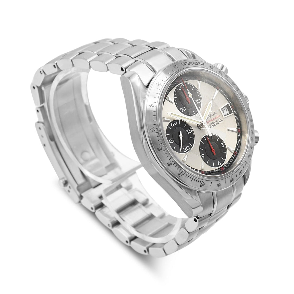 used Omega Speedmaster Date 40mm Chronograph Watch - Ref: 3211.30.00