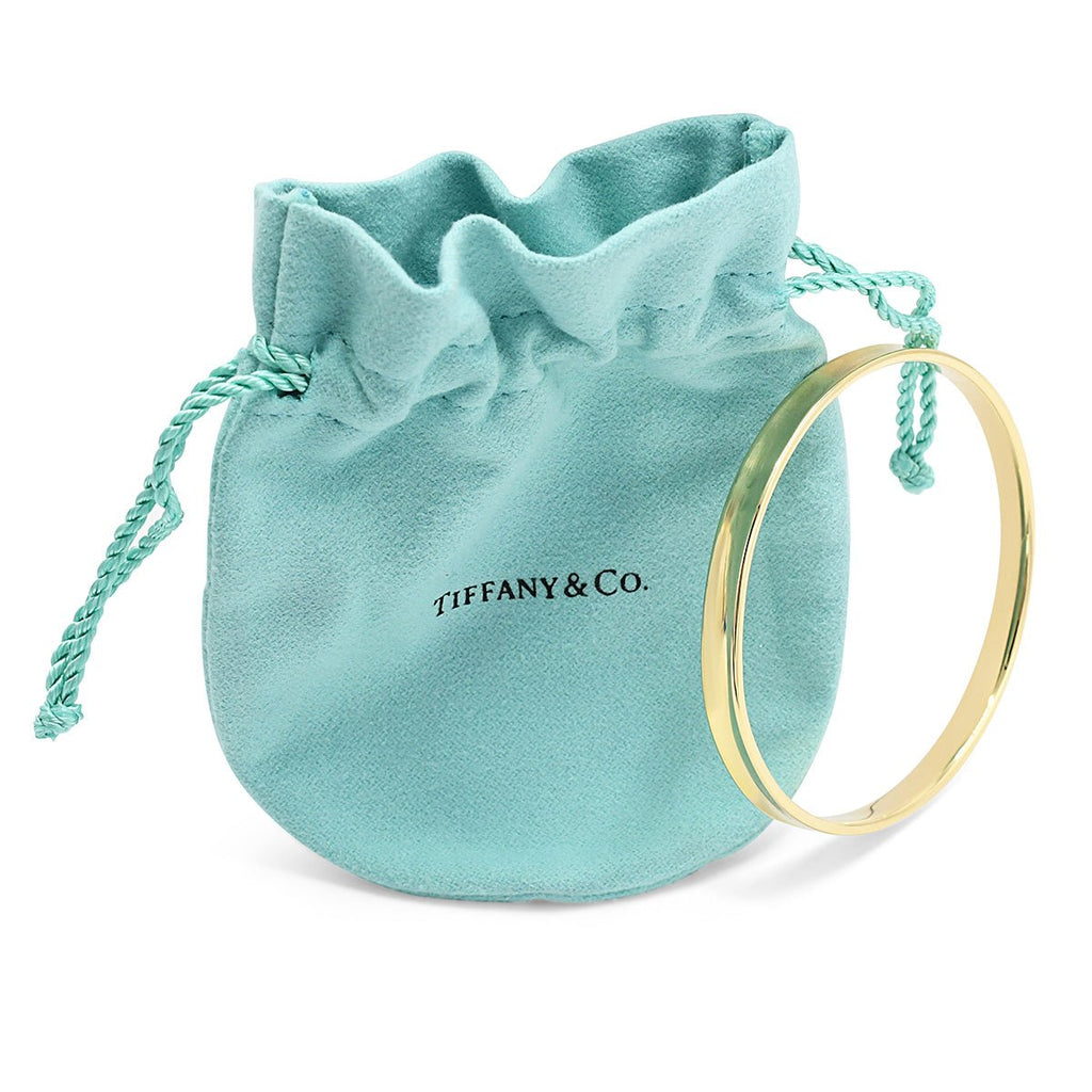 used Oval Tiffany 1837 Bangle - Yellow