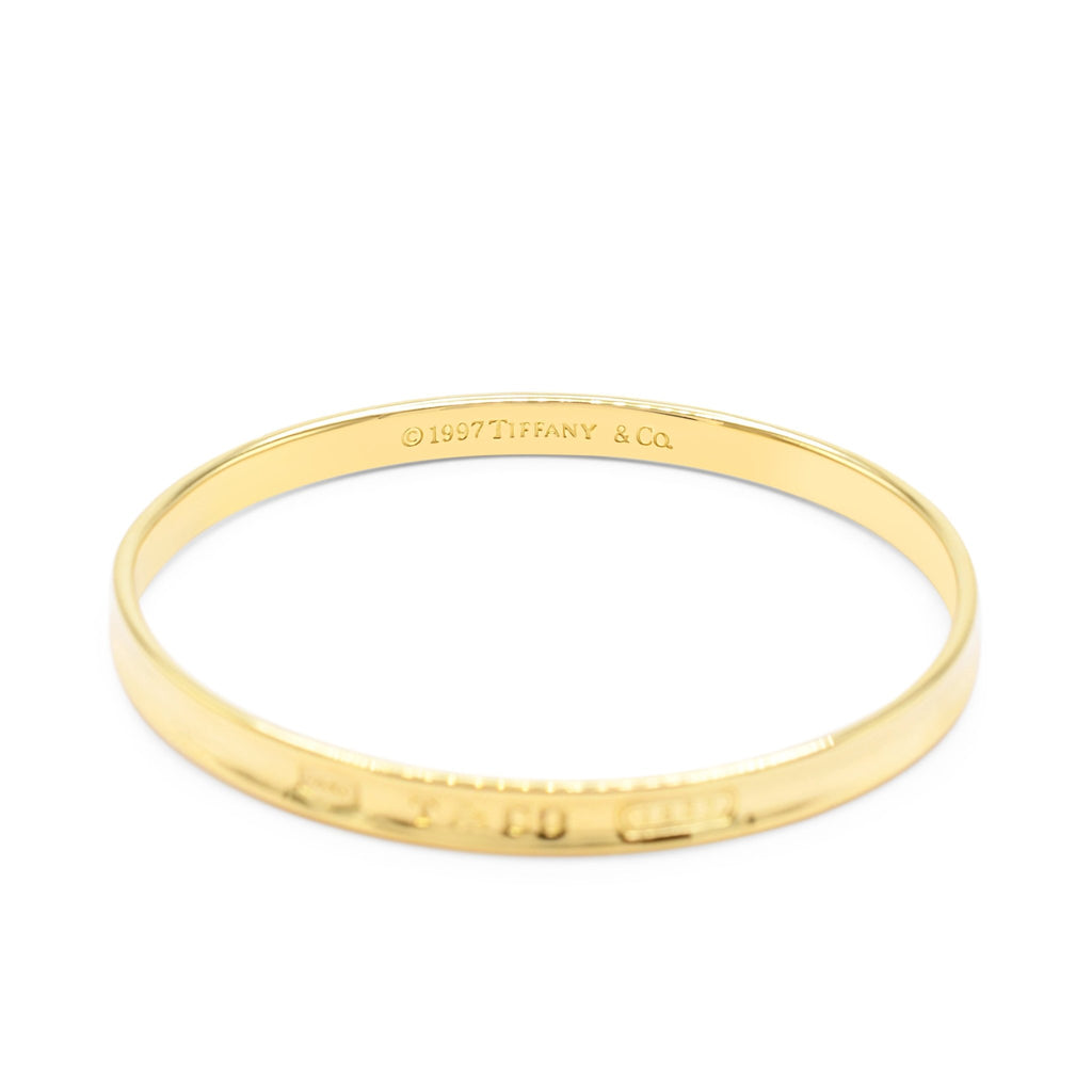 used Oval Tiffany 1837 Bangle - Yellow