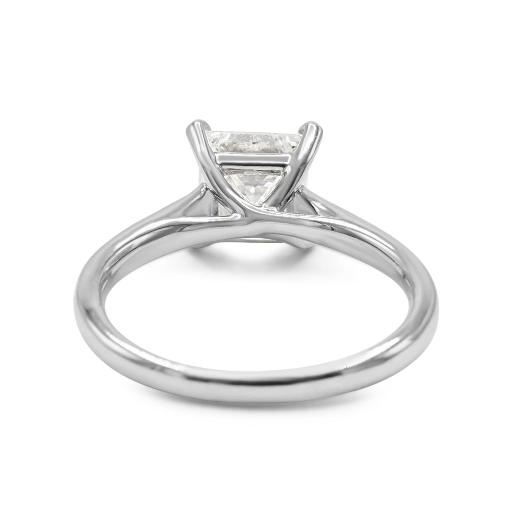 used Princess Cut Diamond Ring - 18ct White Gold