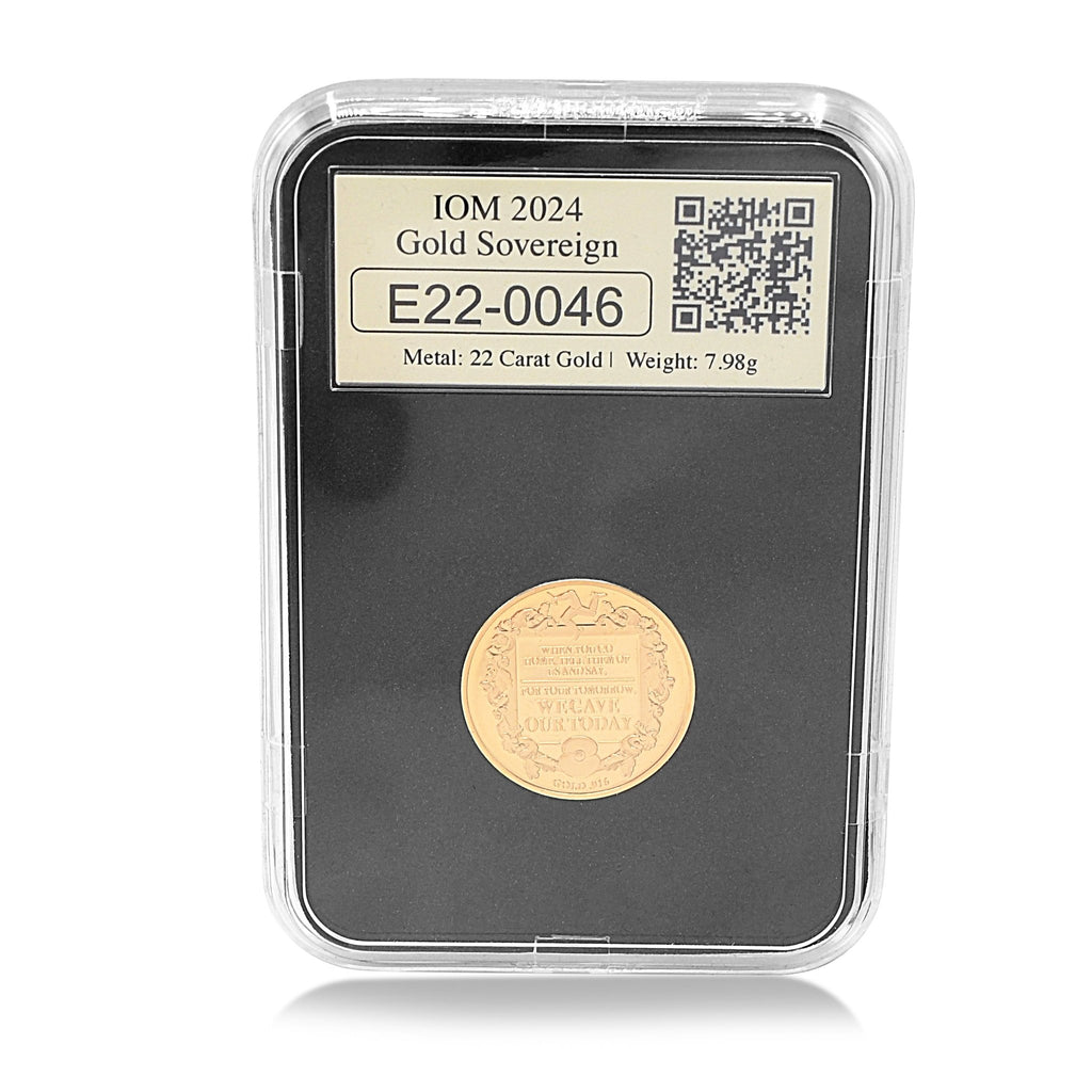 used RBL 2024 Poppy® Gold Sovereign DateStamp Issue