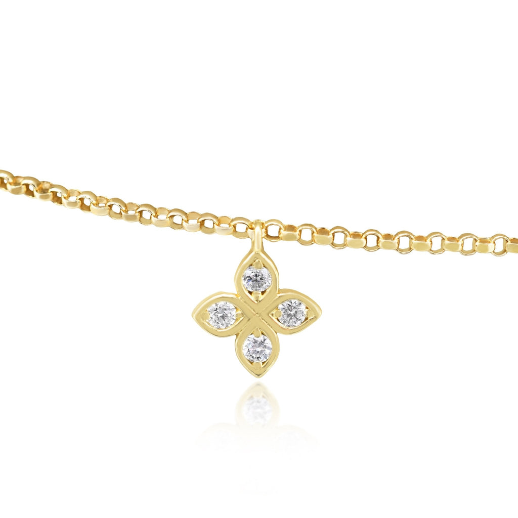 used Roberto Coin Diamond Bracelet - 18ct Yellow Gold