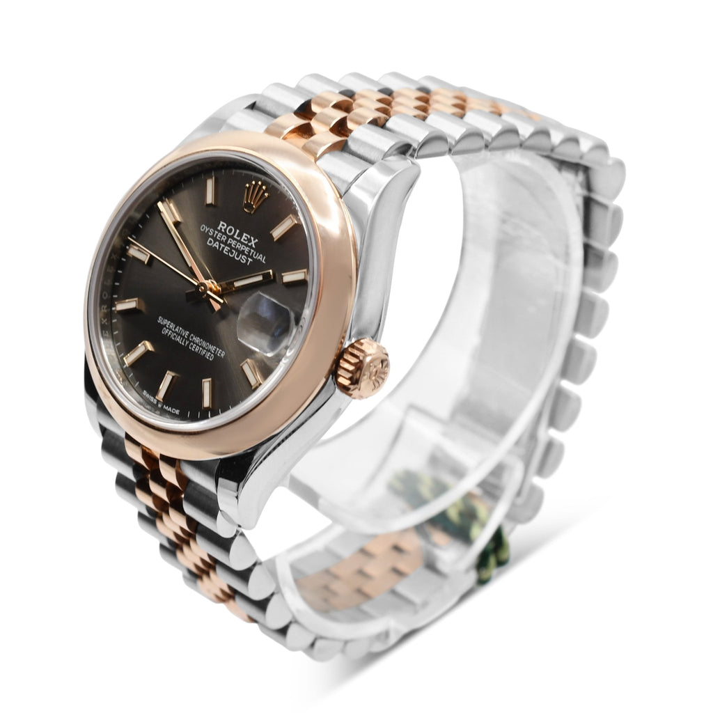 used Rolex 31mm Oystersteel & Everose Datejust Reference 278241
