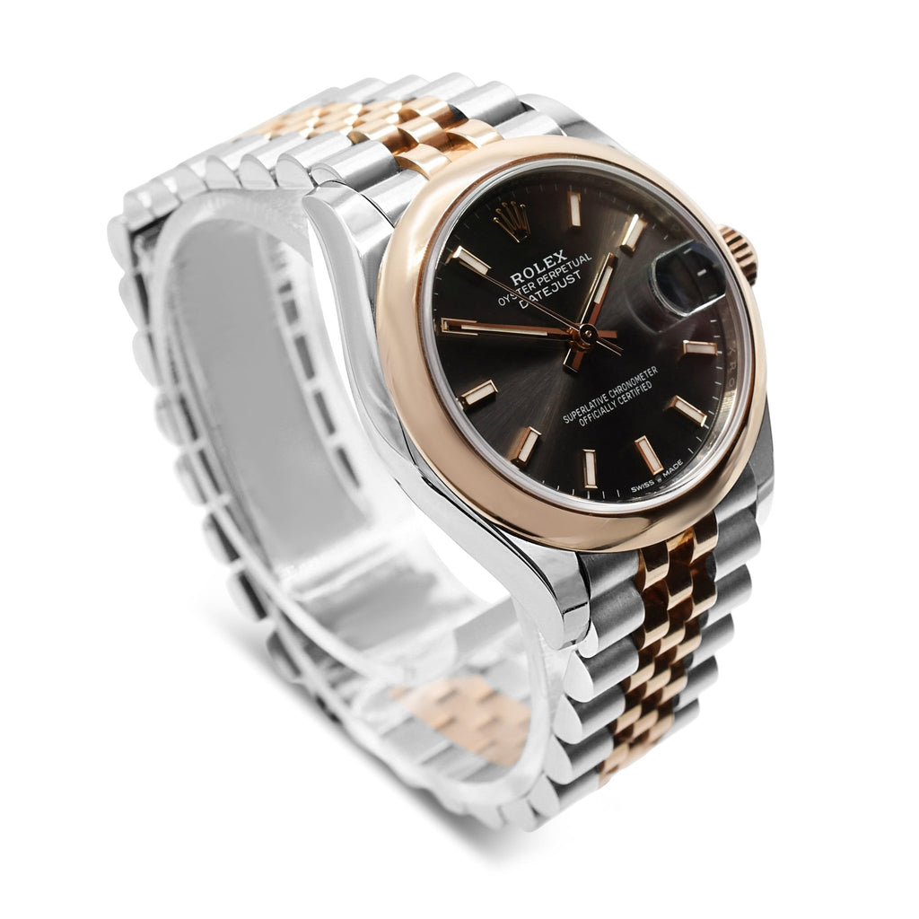 used Rolex 31mm Oystersteel & Everose Datejust Reference 278241