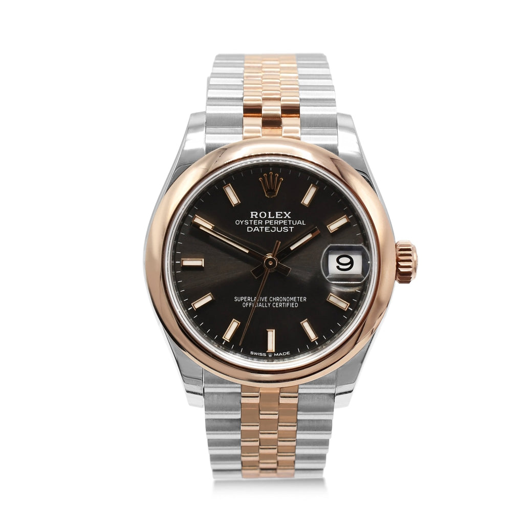 used Rolex 31mm Oystersteel & Everose Datejust Reference 278241
