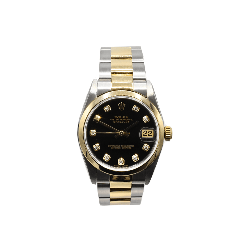 used Rolex 31mm Steel & 18ct Yellow Gold Datejust Ref 78243