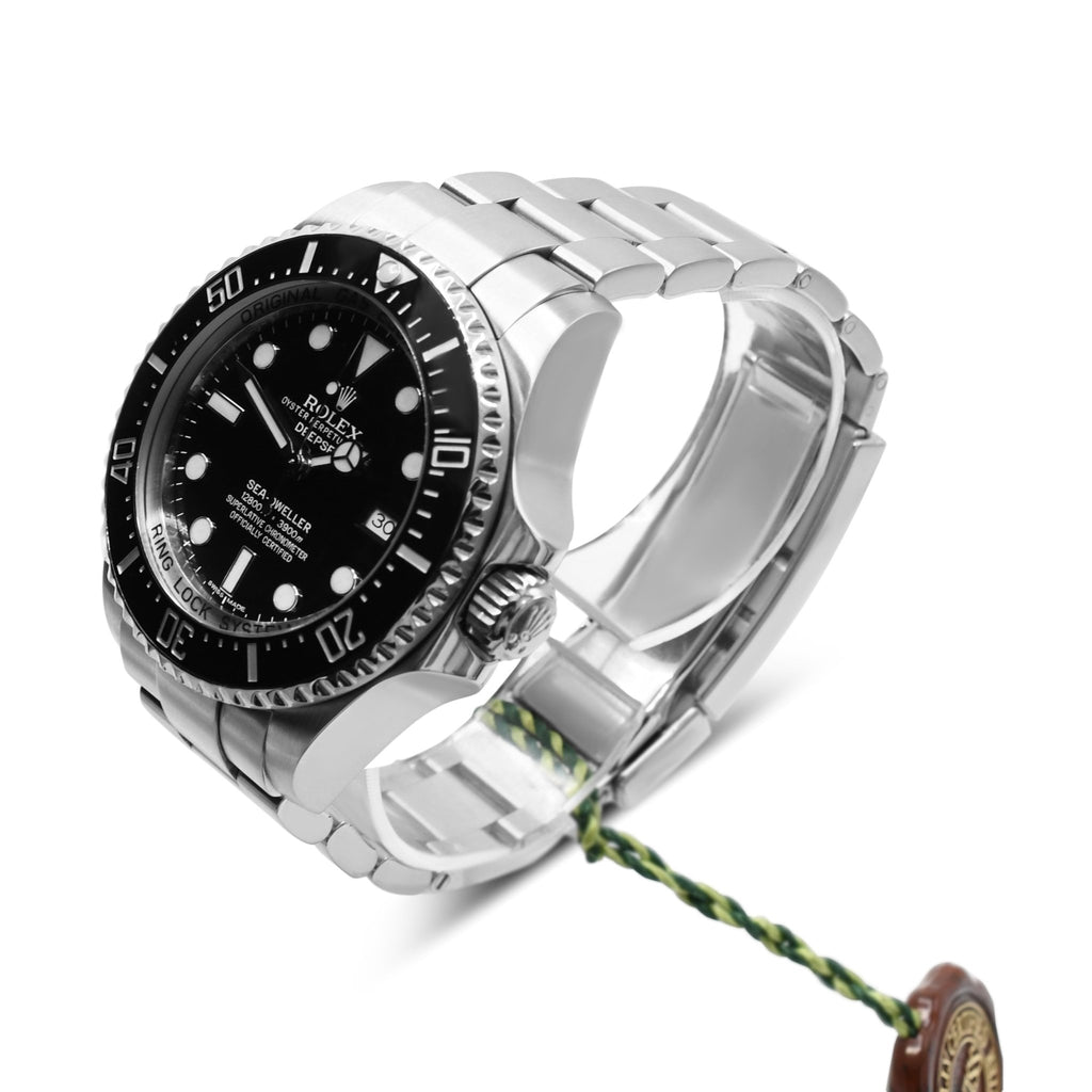 used Rolex 44mm Sea - Dweller Deepsea Steel Watch Ref 116660