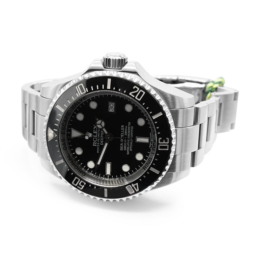 used Rolex 44mm Sea - Dweller Deepsea Steel Watch Ref 116660