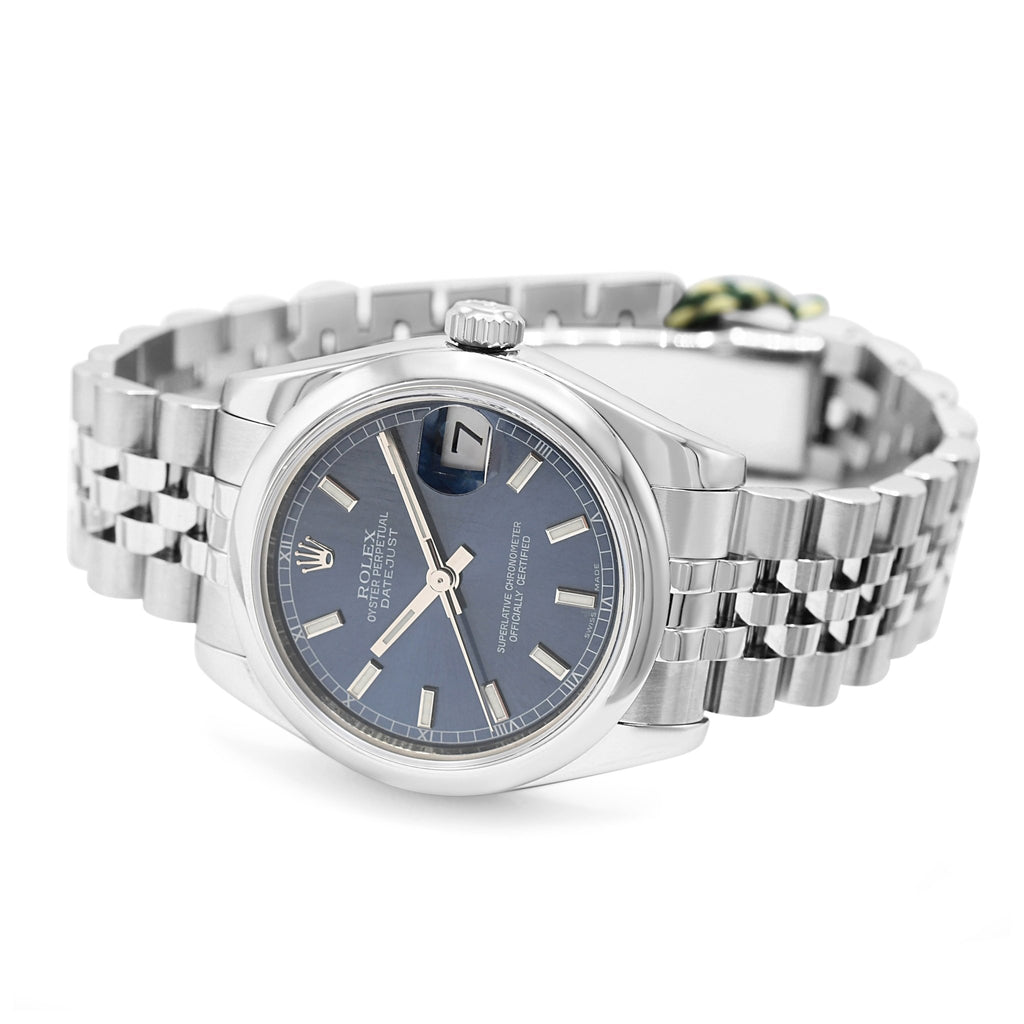 used Rolex Datejust 31mm Stainless Steel Watch - Ref: 178240
