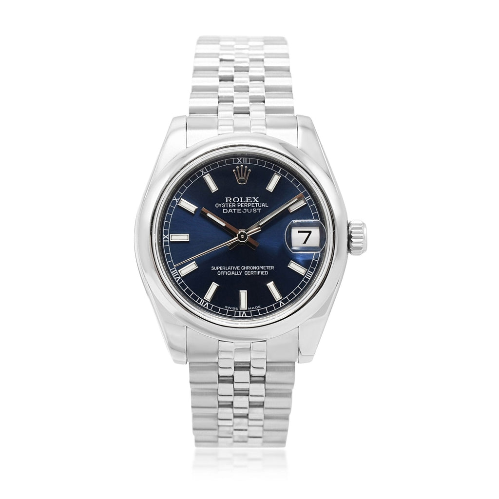 used Rolex Datejust 31mm Stainless Steel Watch - Ref: 178240
