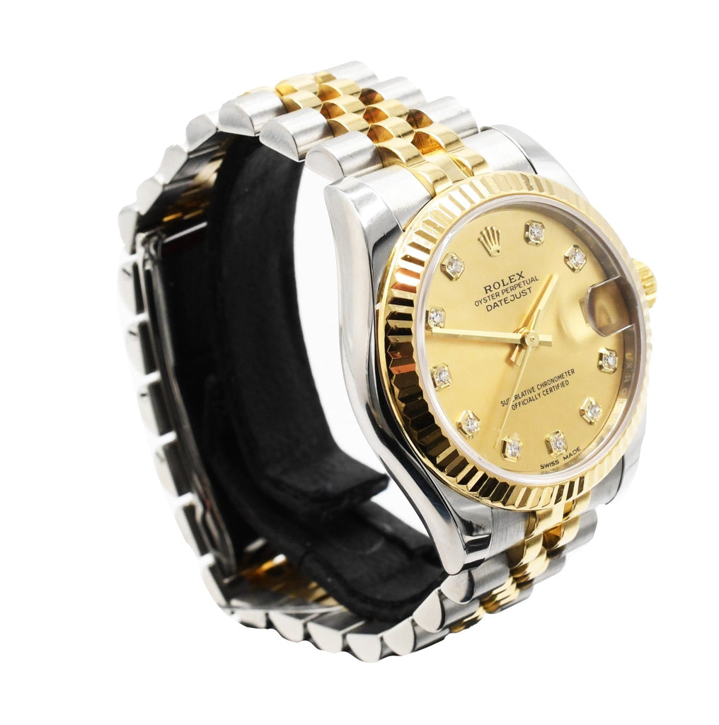 used Rolex Datejust 31mm Steel & Yellow Gold Watch - Ref: 178273