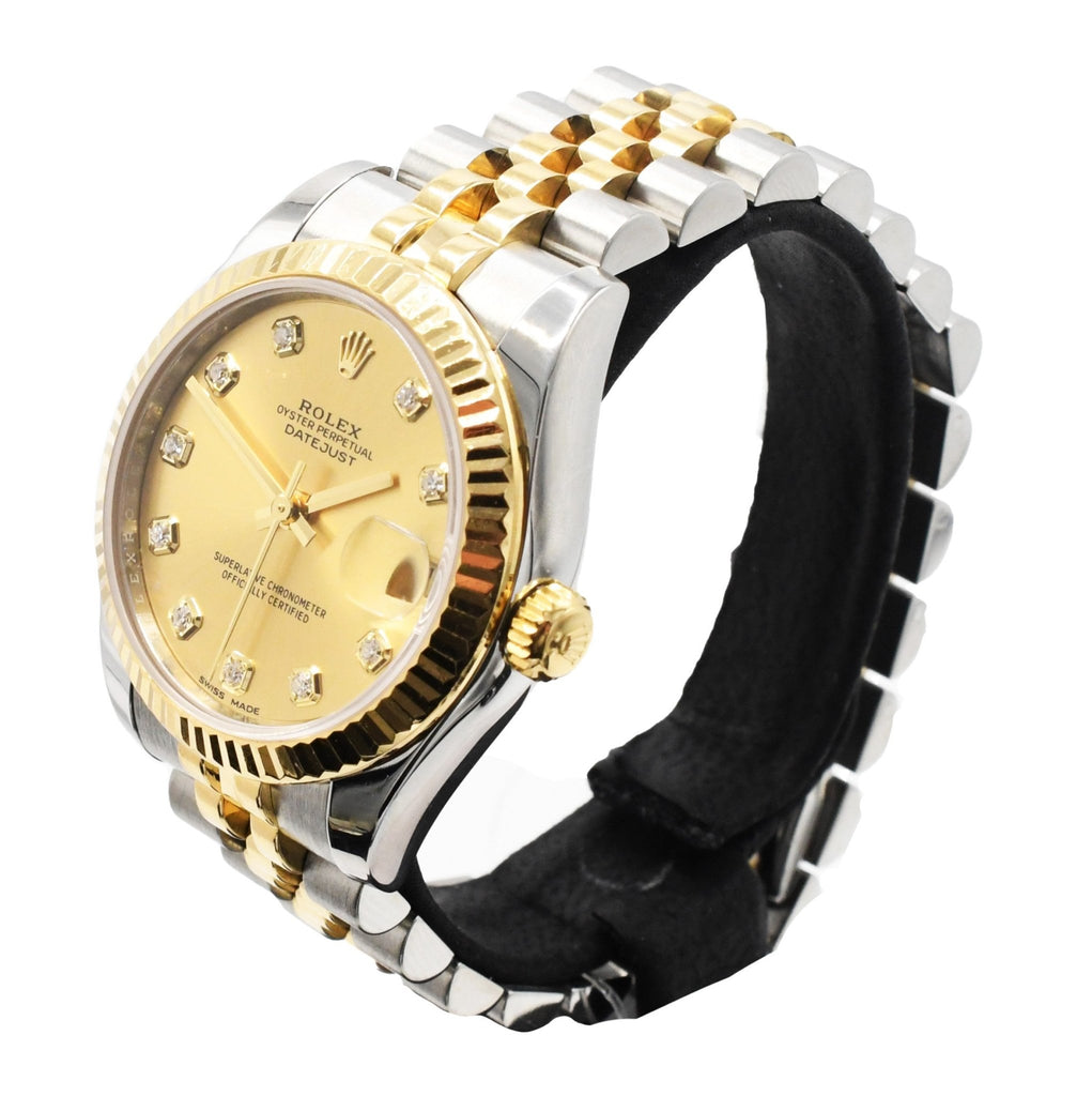 used Rolex Datejust 31mm Steel & Yellow Gold Watch - Ref: 178273