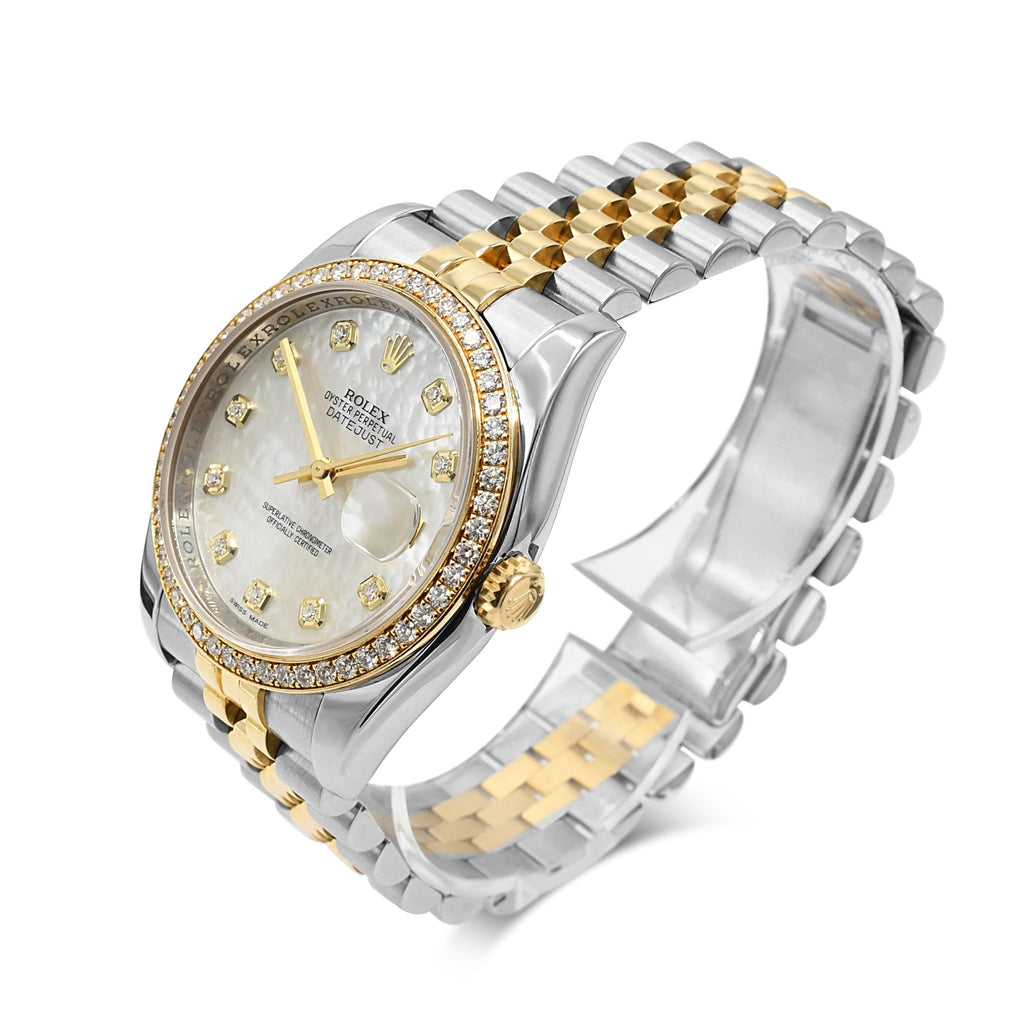 used Rolex Datejust 36 Watch Ref 116243 - Steel & 18ct Yellow Gold