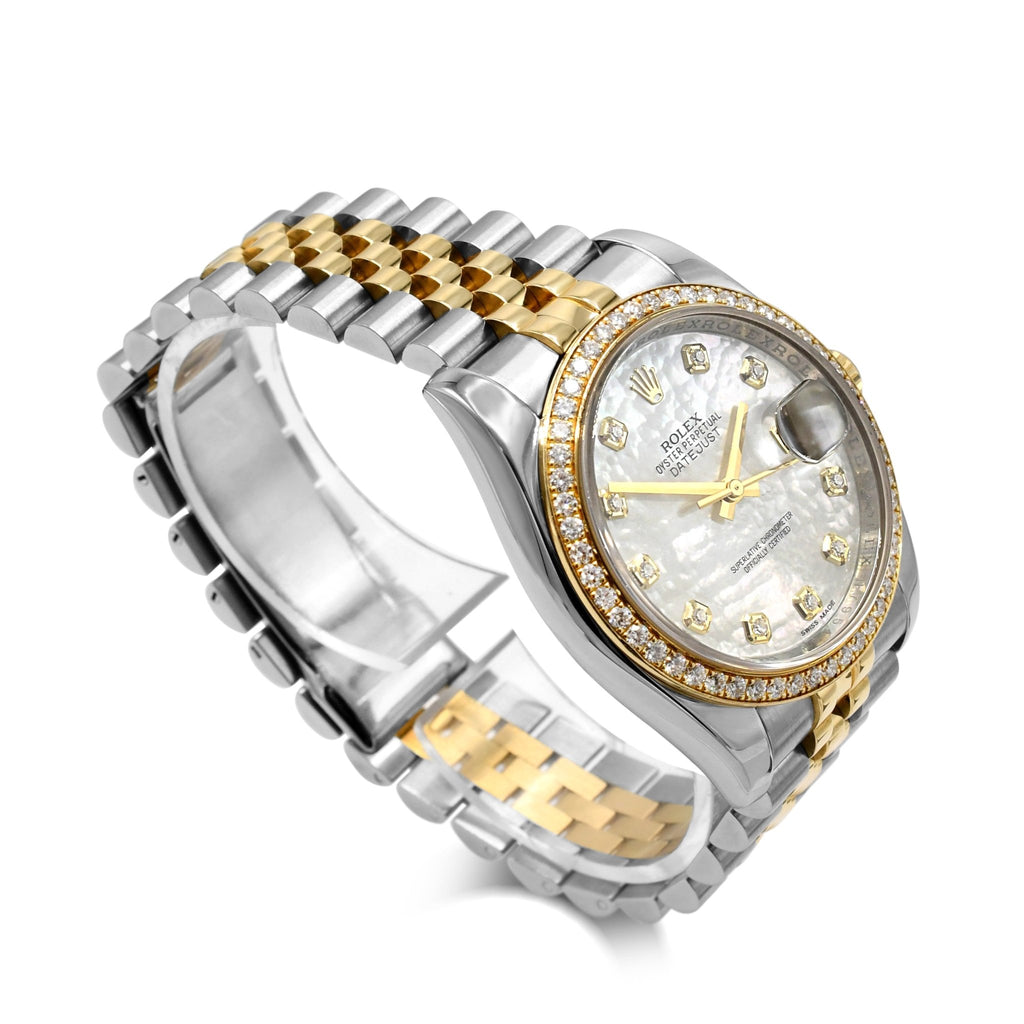 used Rolex Datejust 36 Watch Ref 116243 - Steel & 18ct Yellow Gold