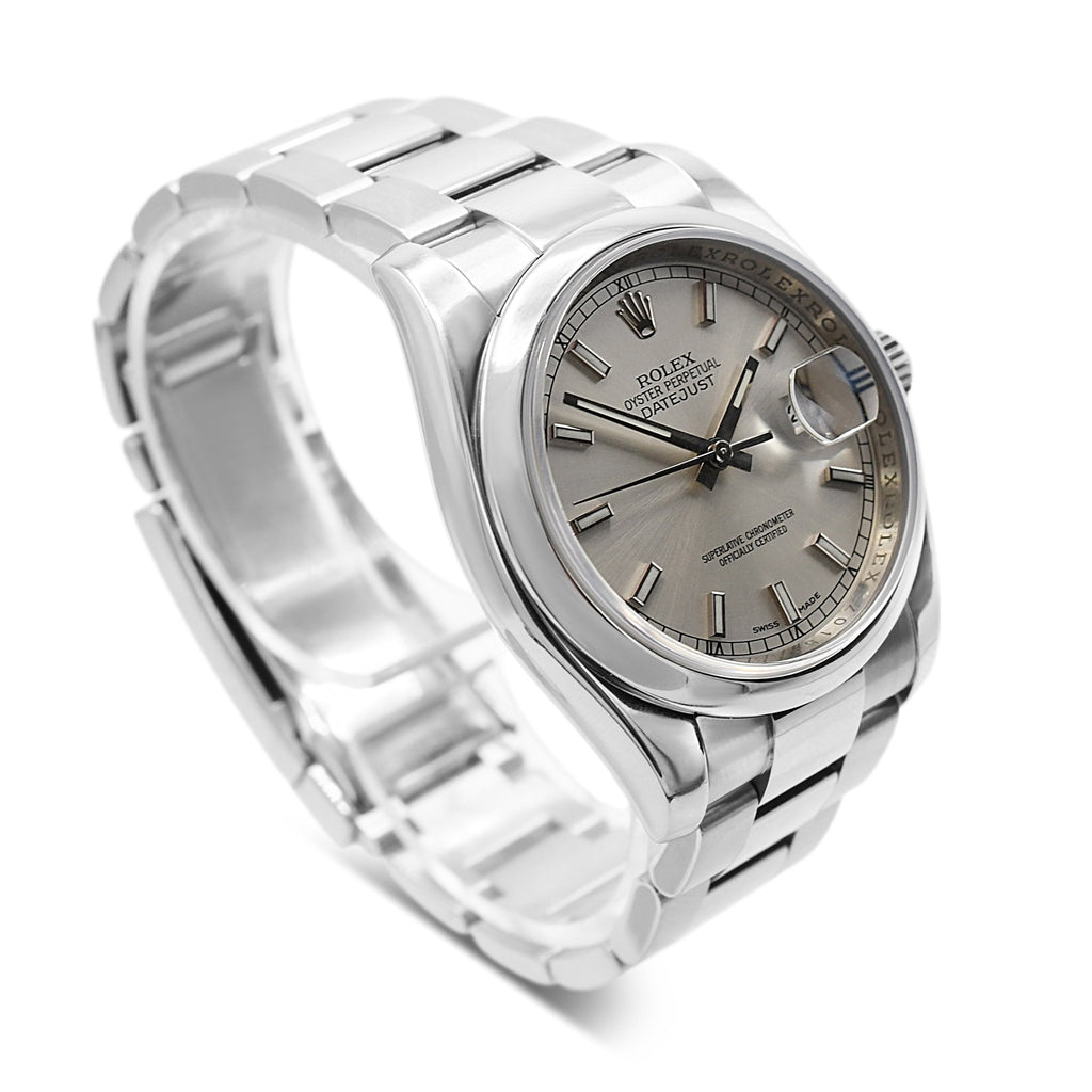 used Rolex Datejust 36mm Steel Watch - Ref: 116200