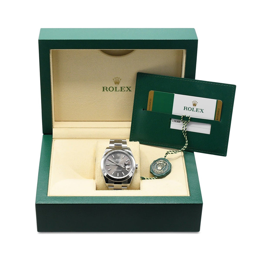 used Rolex Datejust 41mm Steel Watch - Ref: 126300