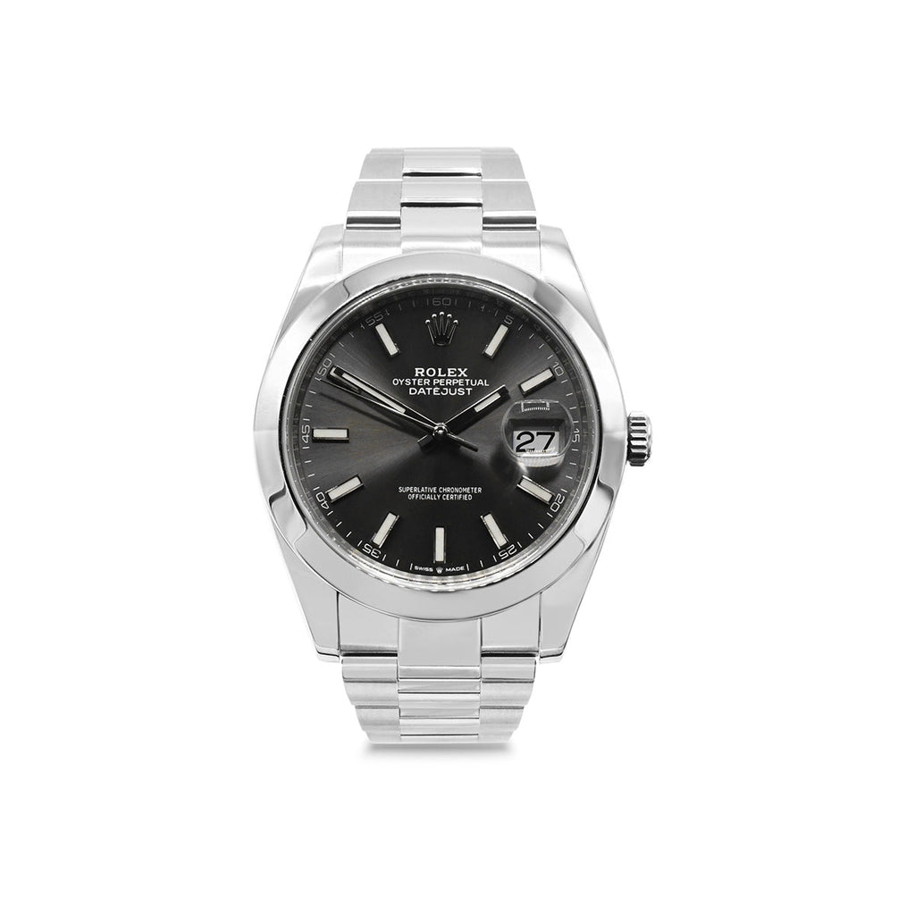 used Rolex Datejust 41mm Steel Watch - Ref: 126300