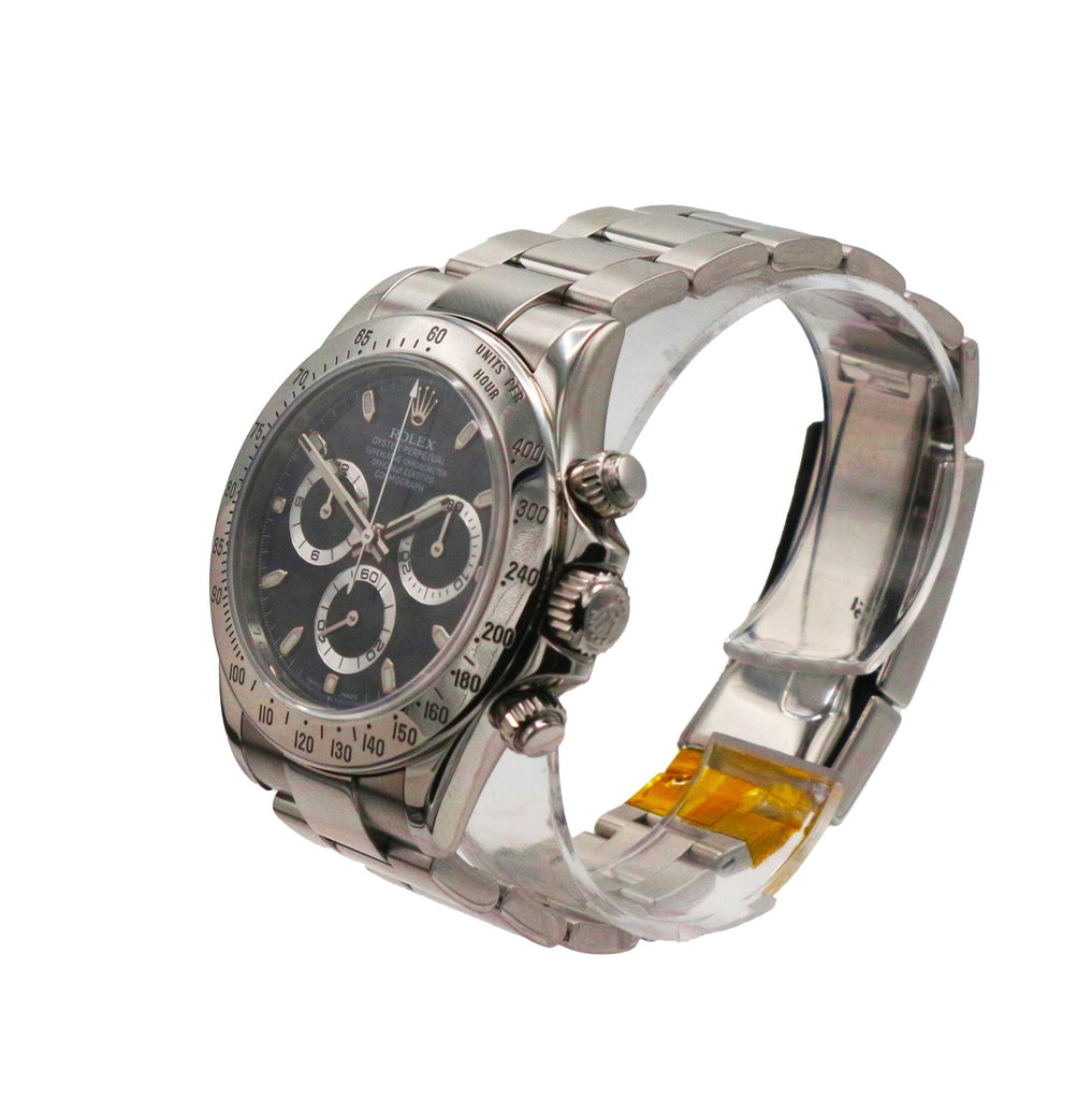 used Rolex Daytona 40mm Chronograph Steel Watch - Ref: 116520