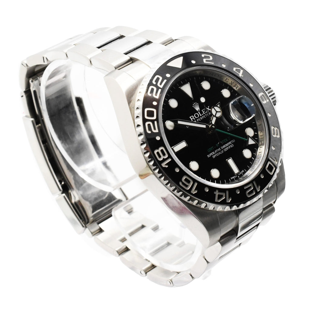 used Rolex GMT Master II 40mm Steel Watch - Ref: 116710LN