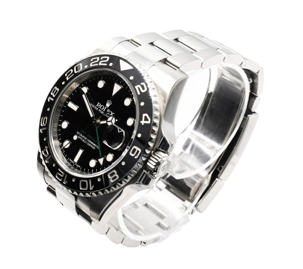 used Rolex GMT Master II 40mm Steel Watch - Ref: 116710LN