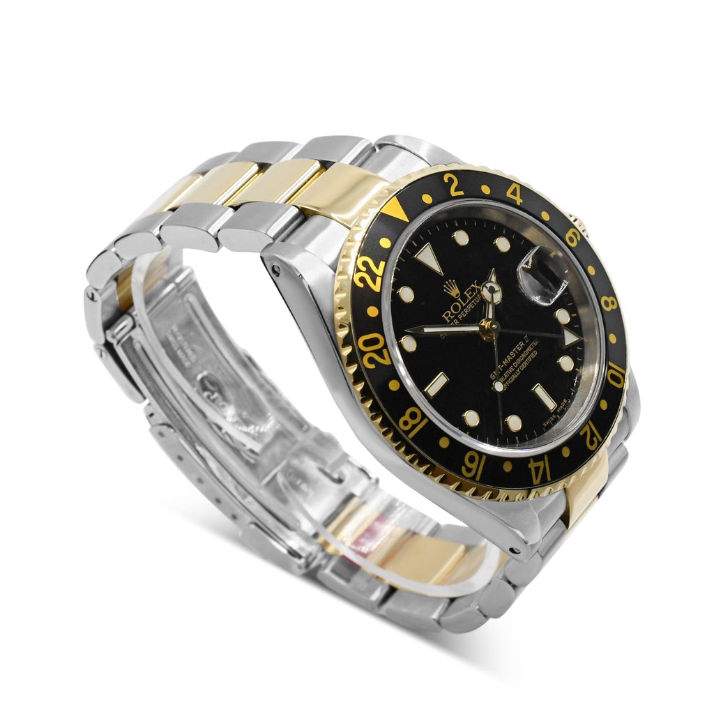 used Rolex GMT Master II Watch , Steel & 18ct Yellow Gold Ref 16713