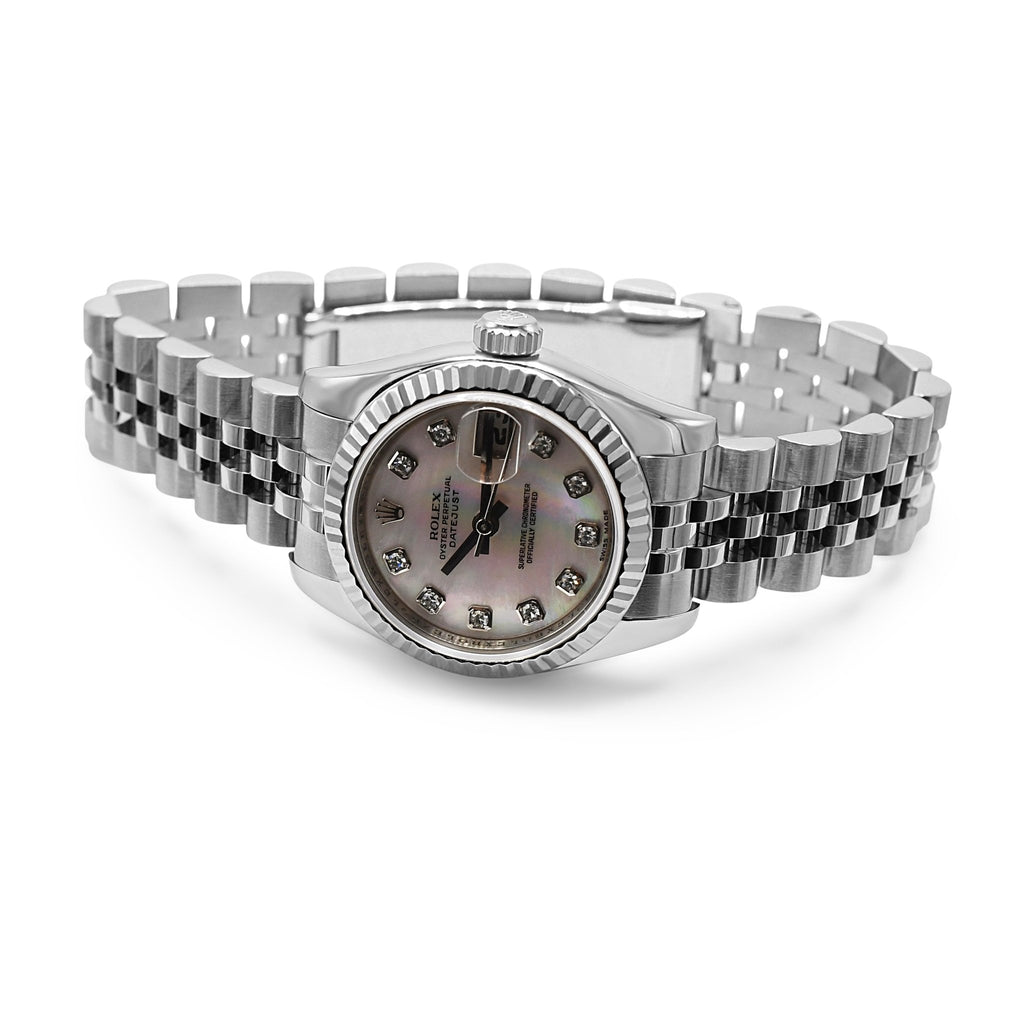 used Rolex Lady - Datejust 26mm Steel & 18ct White Gold Watch - Ref: 179174