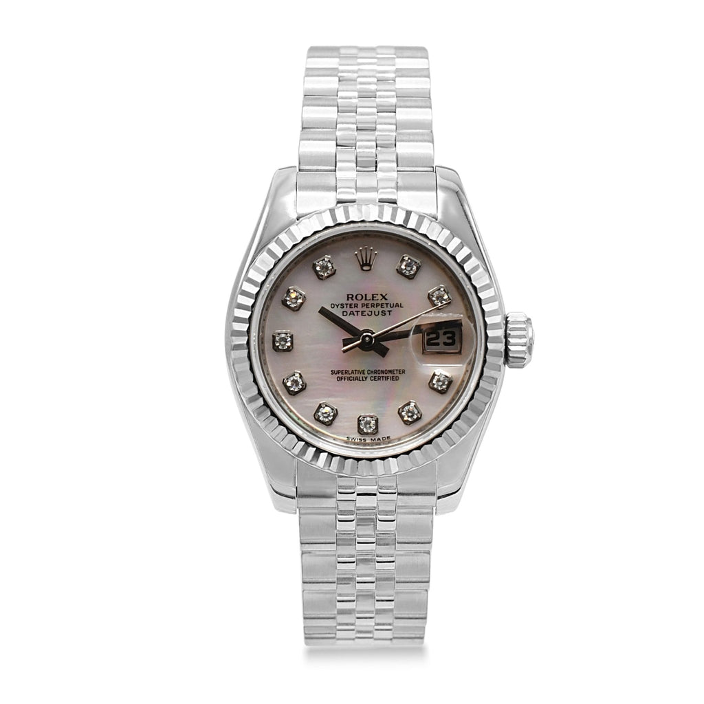 used Rolex Lady - Datejust 26mm Steel & 18ct White Gold Watch - Ref: 179174