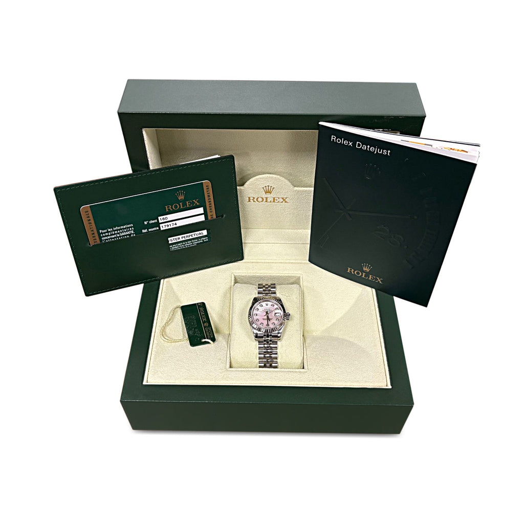 used Rolex Lady - Datejust 26mm Steel & 18ct White Gold Watch - Ref: 179174