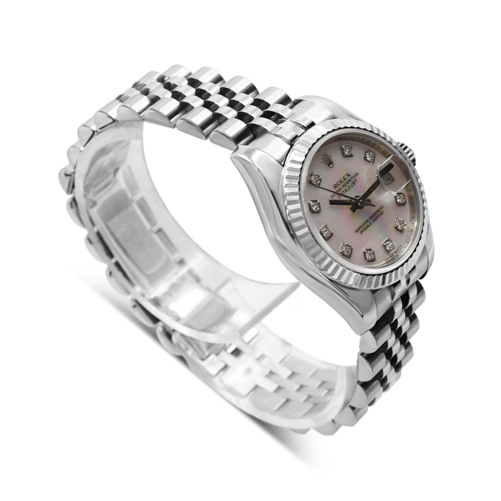 used Rolex Lady - Datejust 26mm Steel & 18ct White Gold Watch - Ref: 179174