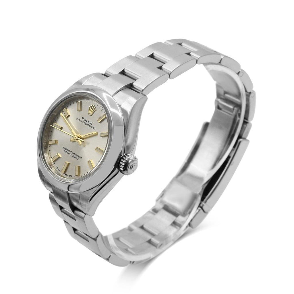 used Rolex Oyster Perpetual 28mm Steel Watch Ref 276200