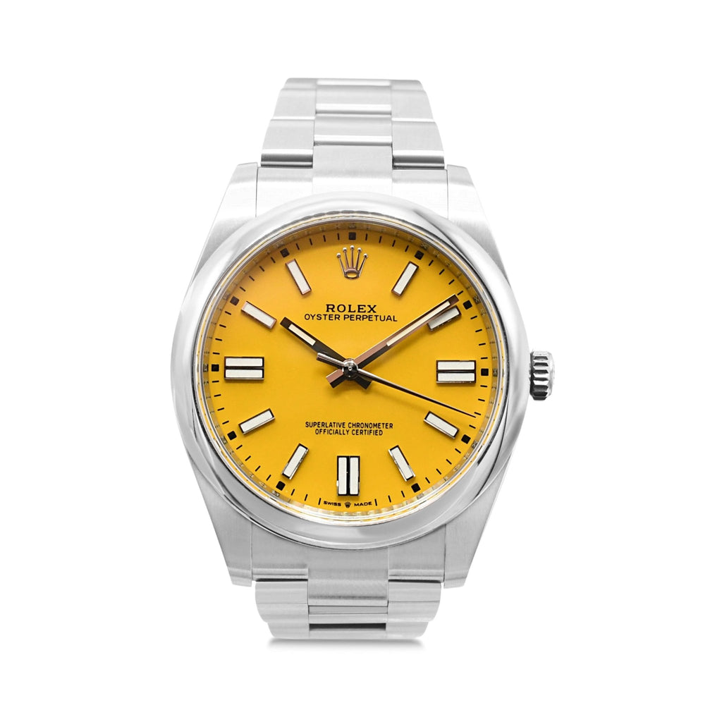 used Rolex Oyster Perpetual 41 Steel Watch Ref 124300