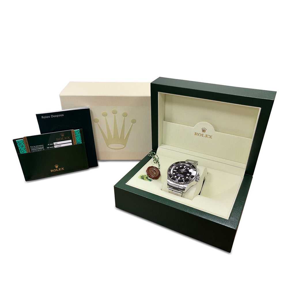 used Rolex Steel 44mm Sea - Dweller Deepsea Watch Ref 116660