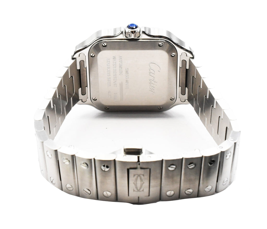 used Santos De Cartier Watch, Medium Model, Steel - Ref WSSA0029