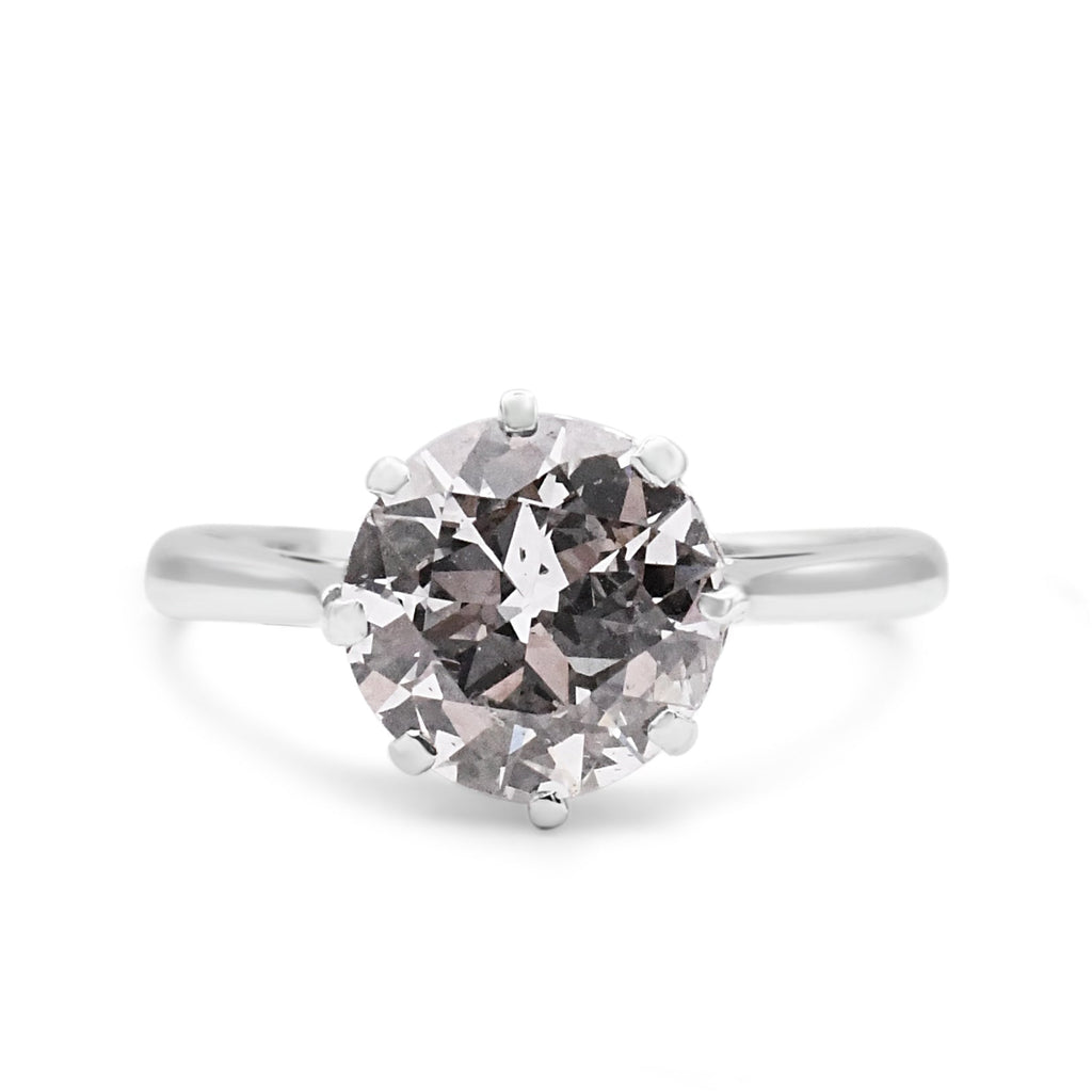 used Solitaire Old Brilliant Cut Diamond Ring