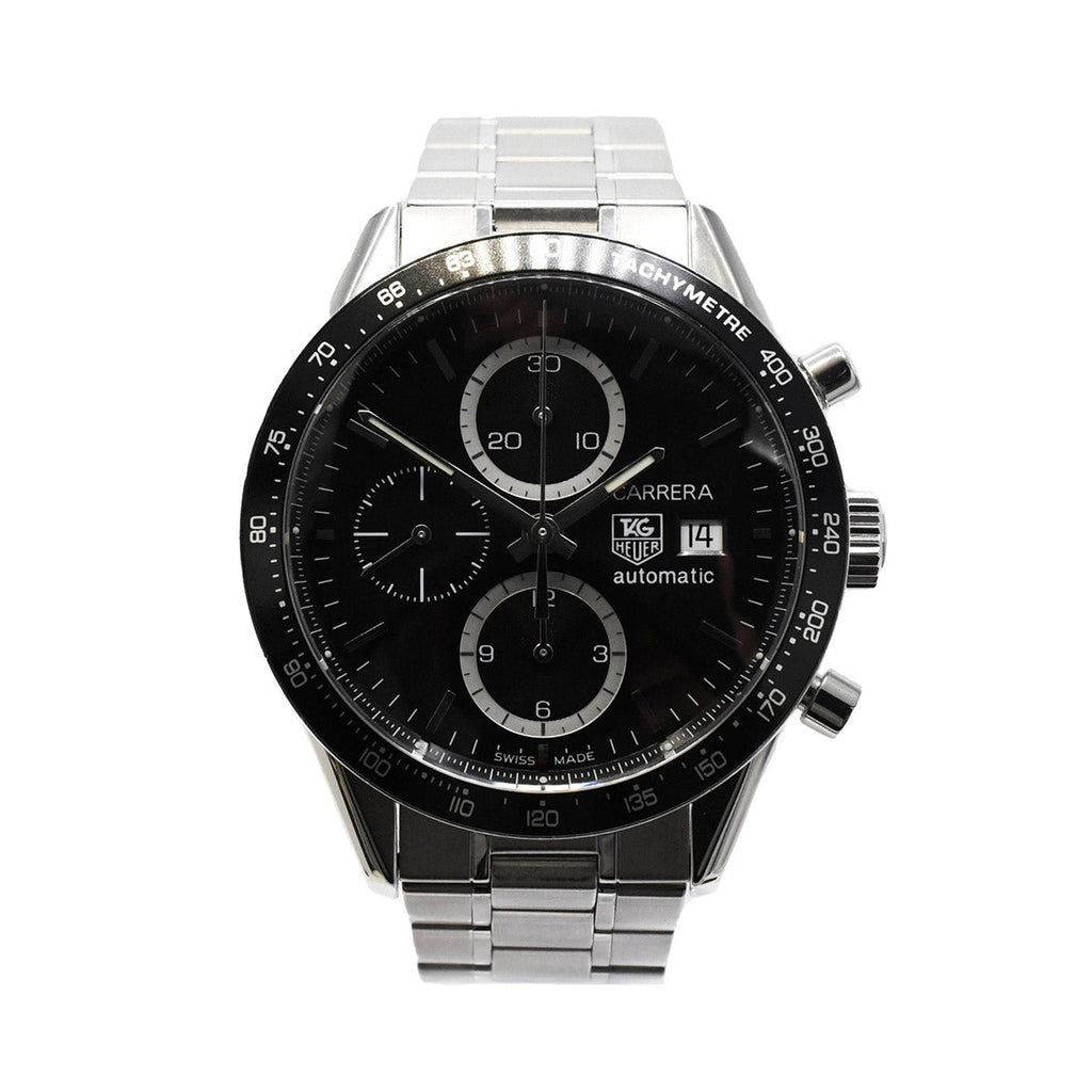 used TAG Heuer 41mm Carrera Calibre 16 Steel Watch Ref CV2010 - 3