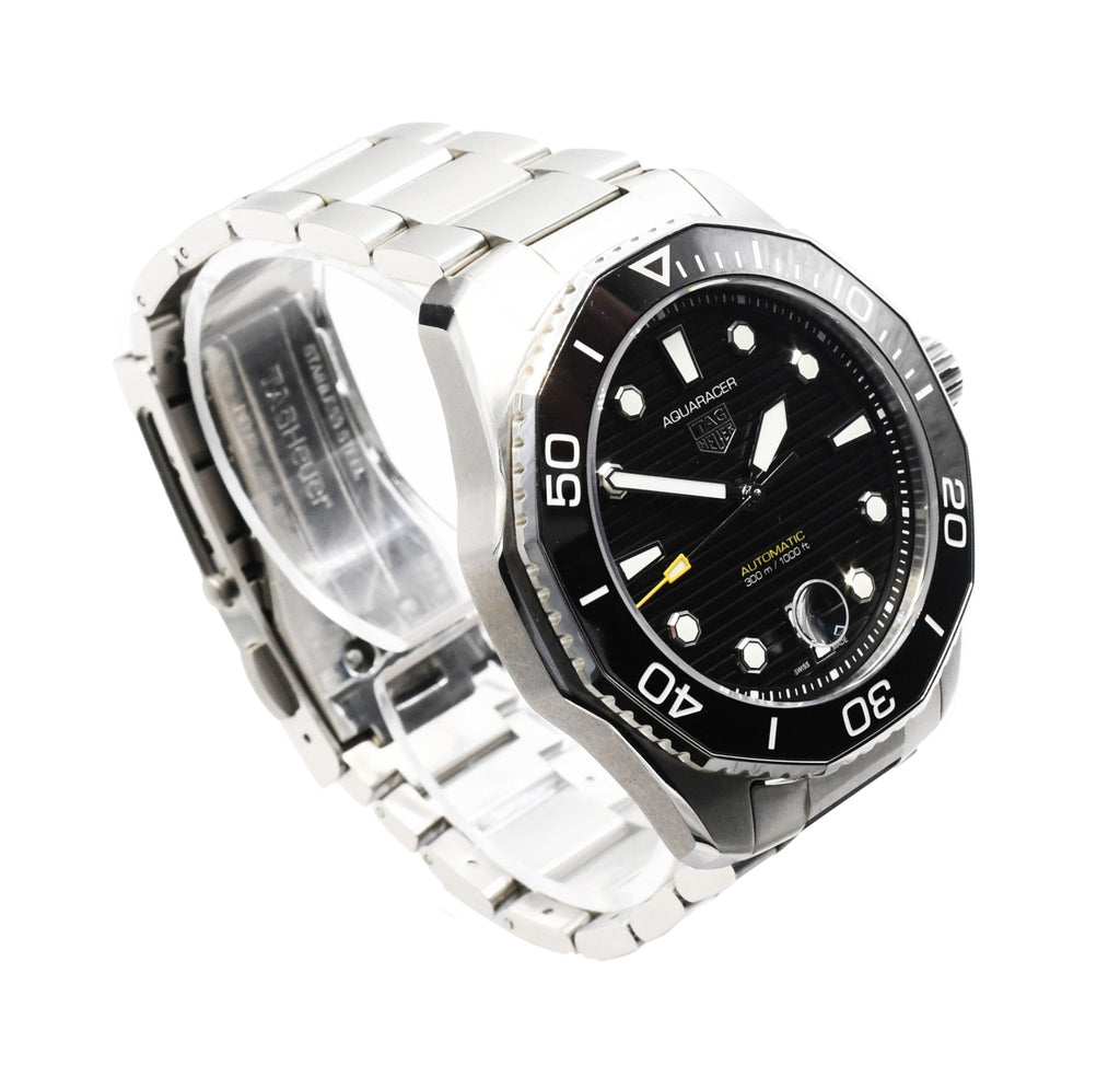 used Tag Heuer Aquaracer Professional 300 Date Steel 43mm Watch