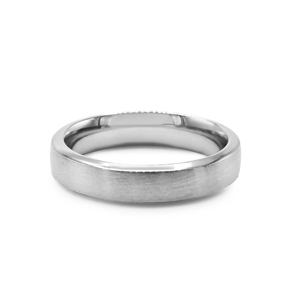 used The Charles Tiffany Setting 5mm Satin Finish Ring - Platinum