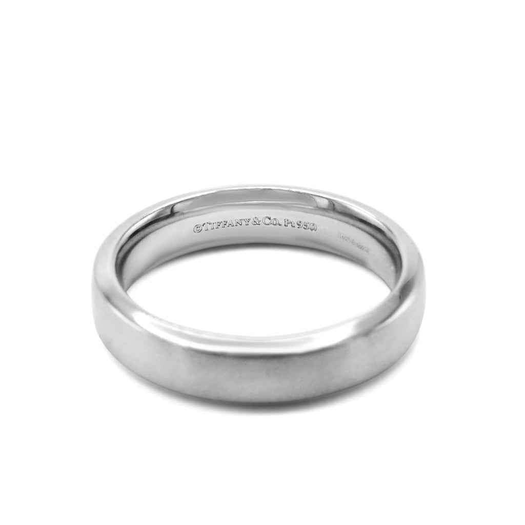 used The Charles Tiffany Setting 5mm Satin Finish Ring - Platinum