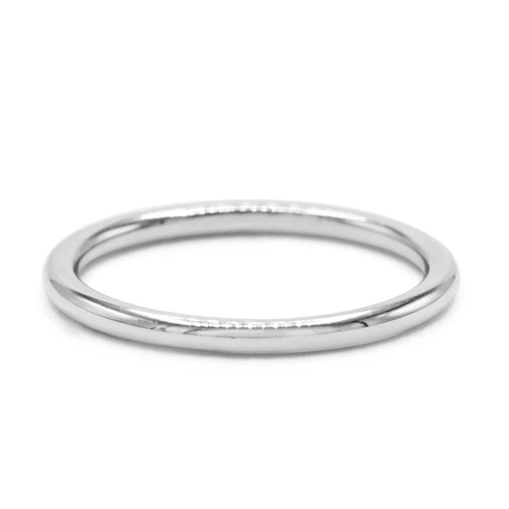 used Tiffany 1.5mm Wedding Band Ring - Platinum